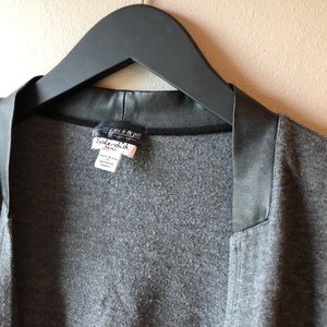 Splendid Tops - Maternity Splendid cardigan with leather trim. Splendid Tops - Maternity Splendid cardigan with leather trim.